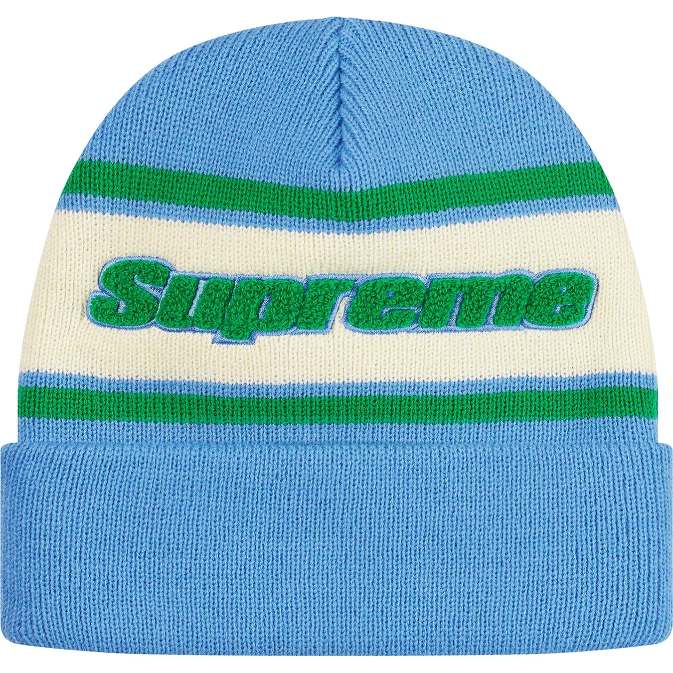 Chenille Stripe Beanie view 5